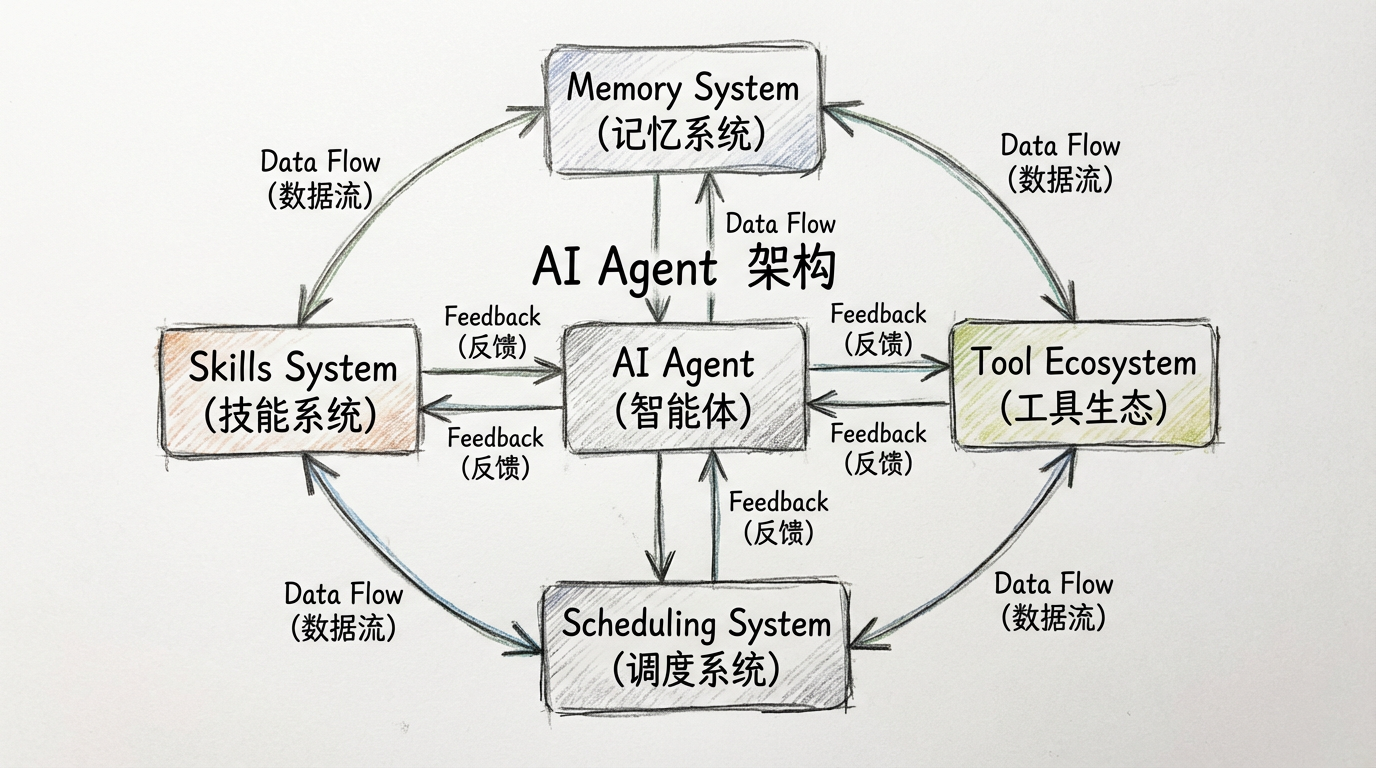 Hermes Agent核心架构图